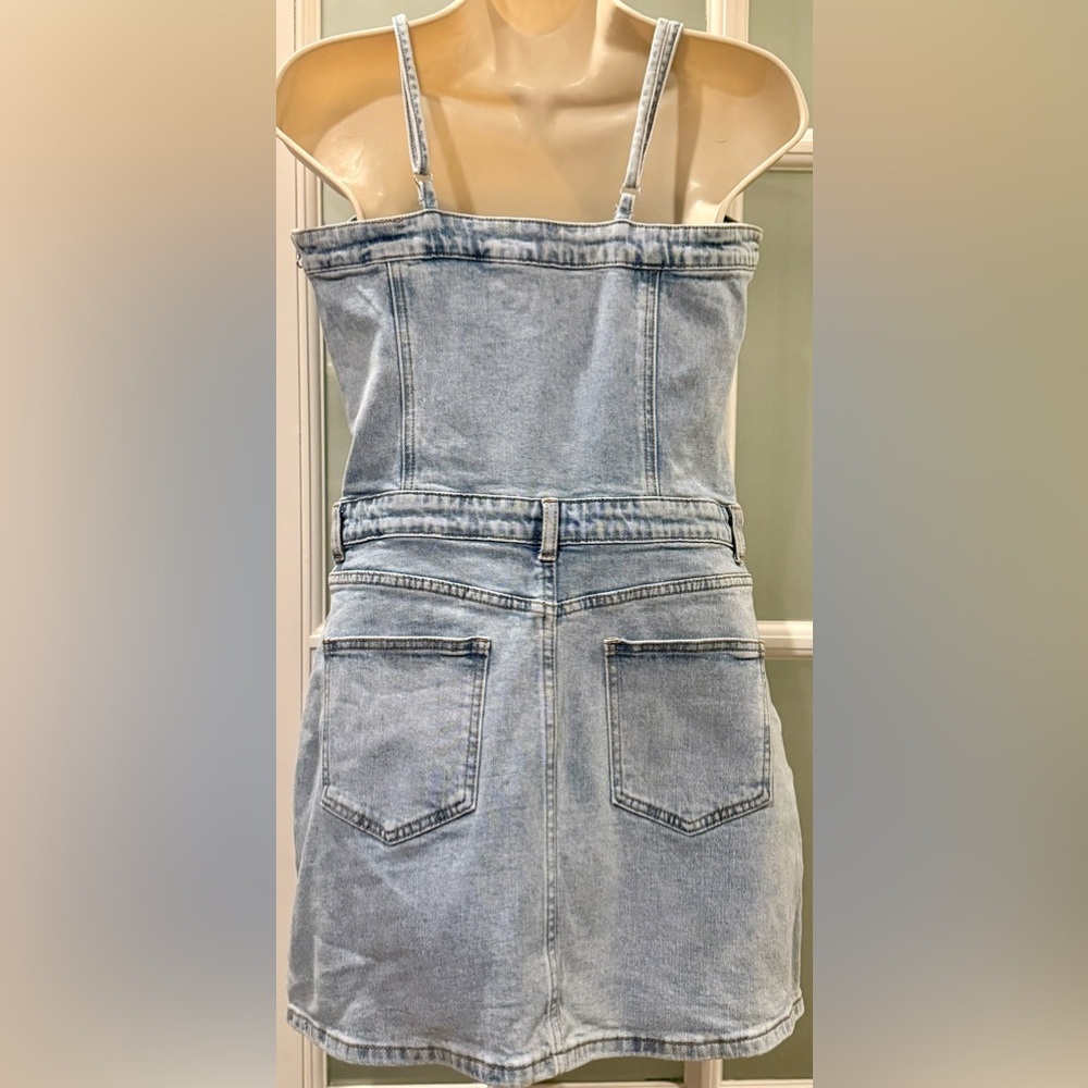 ORAIJE Remy Denim Mini Dress - Picture 3 of 4
